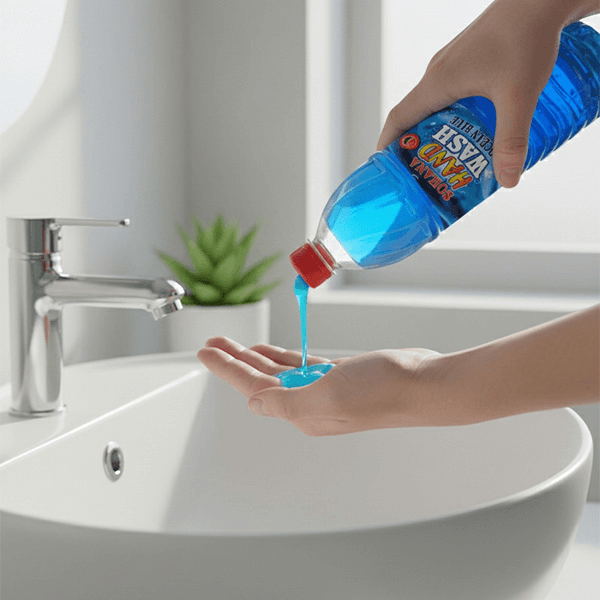 Jakwani Handwash 1.5 Liter Bottle  Ocean Blue 3