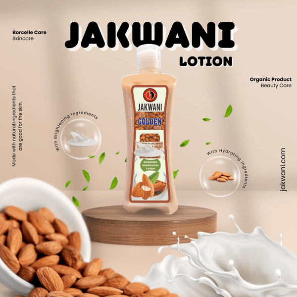 Jakwani Lotion (Almond+Honey+choclate) 225 ml