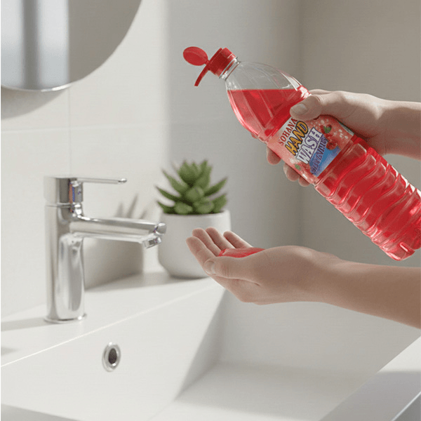 Jakwani Handwash 1.5 Liter Bottle Strawberry 3