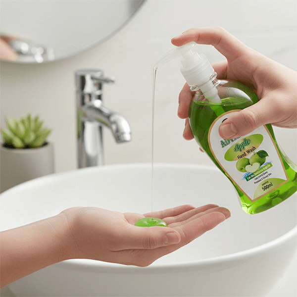 Jakwani Handwash Pump 500ml Apple Green 3